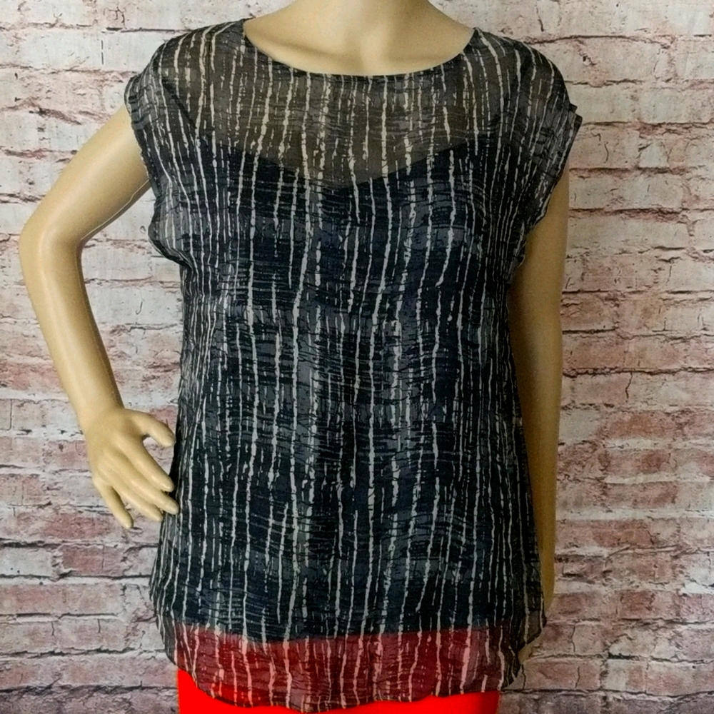 EILEEN FISHER TOP BLOUSE